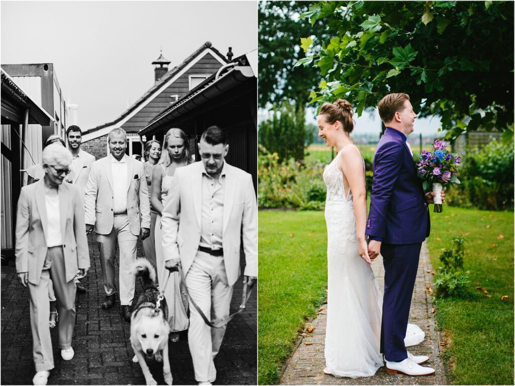 Hoogezand trouwen in tuin