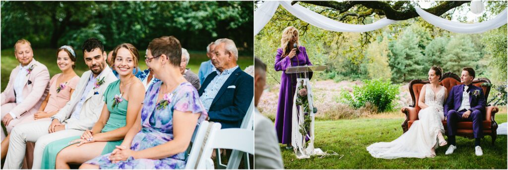 Trouwen bij Fletcher Zeegse duinen.