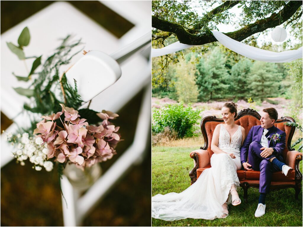 Trouwen bij Fletcher Zeegse duinen.