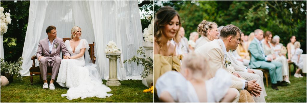 Trouwen in tuin - Drenthe