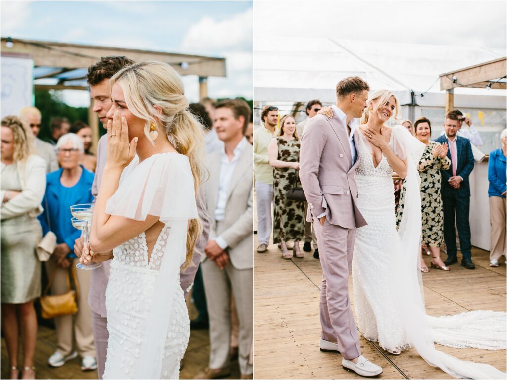 Intieme bruiloft Drenthe - Trouwfotograaf