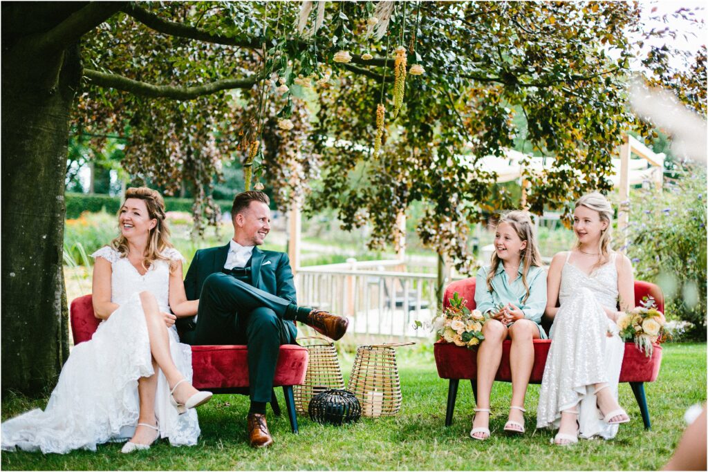 Trouwlocatie de Schildhoeve Buitengewoon in Fluitenberg